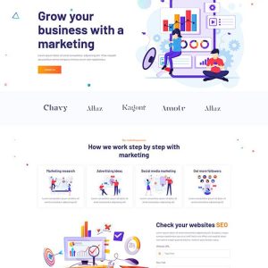 Buid website Marketing Style 1