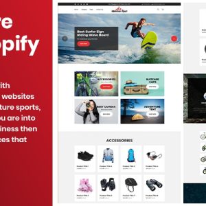 Shopify Adventure Sports Theme